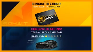 Asphalt 9, European Season Bundle Pass Tier 1-15 Unlocked And Unlock Aston Martin Victor