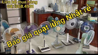 Giới thiệu và báo giá quạt Nhật bãi,liên hệ mua hàng ☎️08.1368.4931