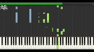 Pink Floyd - Marooned | Adelina Piano synthesia tutorial