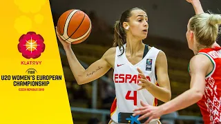 Spain v Belarus - Full Game - FIBA U20 Women's European Championship 2019
