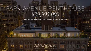 $29,995,000 Newly Finished Full-Floor Park Avenue Penthouse