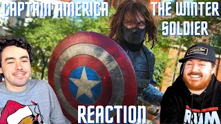 Captain America: The Winter Soldier Reaction! Josh's First Time Watching The MCU!