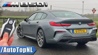 2020 BMW 8 Series M850i GRAN COUPE | REVIEW on AUTOBAHN (NO SPEED LIMIT) by AutoTopNL