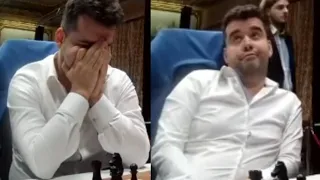 Ian Nepomniachtchi Reacts to Caruana's NOVELTY in the OPENING in Candidates 2022