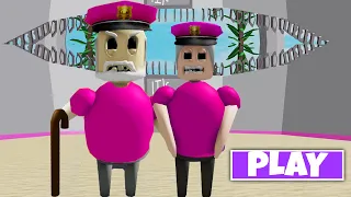 SECRET UPDATE | POLICE GRANDMA FALL IN LOVE WITH POLICE GRANDPA? (Obby) FULL GAMEPLAY #roblox