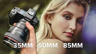 EOS R Blue Hour Portrait Photoshoot with L-Series Lenses