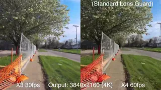 Insta360 ONE X3 vs Insta360 X4 (Single Lens 4K)