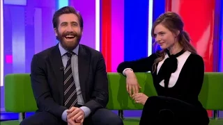 LIFE 2017 movie  Jake Gyllenhaal & Rebecca Ferguson  Interview