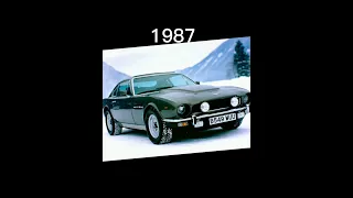 Evolution Of James Bond (007) cars (1962-2023)#evolution #jamesbondcars #007cars #viral #shortsfeed