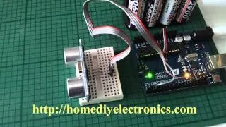 Arduino Programming the HC-SR04 with Interrupts