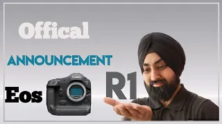 Official Announcement of Canon Eos R1 #canon #camera