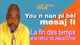 Les signes des temps et le retour de Jésus Christ - mesaj Ev. Telor