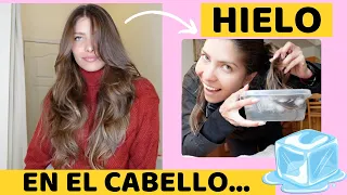 ¿HIELO EN EL CABELLO? | CABELLO BRILLANTE EN SEGUNDOS CON ESTO! | Modo Maya