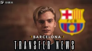 Exclusive: Barcelona Target Jonas Bergvall Breaks Silence on Transfer Talk! 🎙️⚽️ #BergvallResponds