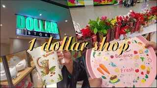 1 dollar shop visit at emporium Mall|#dailyvlog|#newvlog|fariha qasim vlog