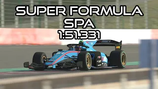 iRacing Super Formula (SF23) 23S4 - Week 4: Spa Hotlap