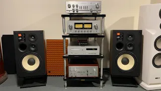 JBL L100 Classic, Luxman L-590AXII, Luxman D-03X