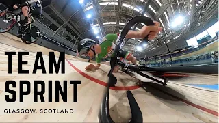 Team Sprint Does Not Go As Planned (Crash)