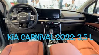 KIA CARNIVAL 2022 обзор 3,5 л, 8 ступка