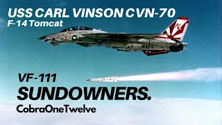VF-111 Sundowners | USS Carl Vinson CVN-70 [1980’s]