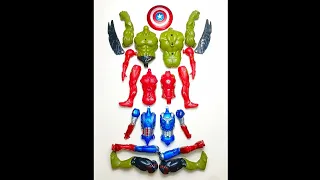 UNBOXING SUPERHERO, HULK | IRON MAN | IRON PATRIOT #avengers #shorts #superheroes