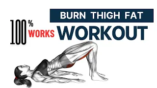 SHORT Workout to Lose Thigh Fat | Burn Thigh Fat Workout | Best Exercises to Reduce Thigh Fat