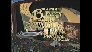 The 1st 13th Annual Fancy Anvil Awards Show Program Special from Cartoon Network in 2002