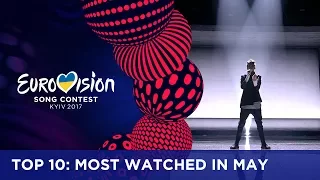 TOP 10: Most watched in May 2017 - Eurovision Song Contest