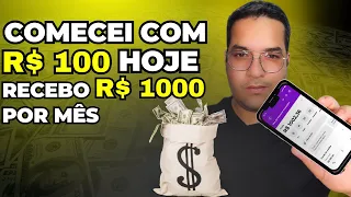 RECEBA 1000 REAIS POR MÊS EM DIVIDENDOS COMEÇANDO COM 100 REAIS POR MêS!