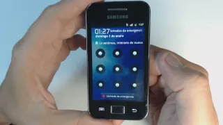 Samsung Galaxy Ace S5839i - How to reset - Como restablecer datos de fabrica