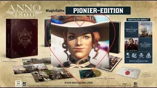 Anno 1800 opening the Pioneers Edition/Big Collector Edition