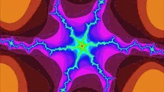 Mandelbrot Zoom v1 (rainbow colors)