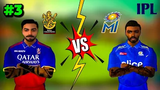 Virat Kohli Ne MI ko Dho Diya ! 🤯 || RCB VS MI Real Cricket 20 GAMEPLAY #3 🔥