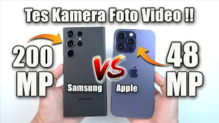 TES KAMERA Samsung Galaxy S23 Ultra vs iPhone 14 Pro Max! Sejauh apa Perbedaanya ?