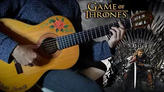 『Game Of Thrones』(Main Theme/Opening) meet flamenco gipsy guitar【FINGERSTYLE MOVIES SERIES COVER】