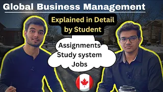 Global Business Management in Canada (Fully explained in Detail- Georgian College, Barrie, ON)