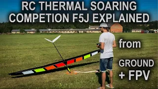 RC THERMAL SOARING COMPETITION F5J EXPLAINED - with FPV DRONE - SAMBA CUP 2020 - Explorer