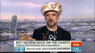 Boy George on Sunrise (11 March 2014)