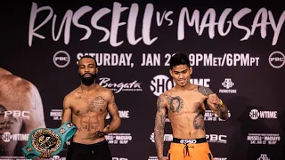 GARY RUSSELL JR VS MARK MAGSAYO FULL FIGHT PARTY🔥 WBC FEATHERWEIGHT TITLE BOUT🥊