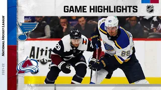 Blues @ Avalanche 4/26 | NHL Highlights 2022