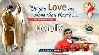 "Do you love me more than these"Lk 1:38 | Homily by Fr. Michael Payyapilly VC | English | DRCColombo