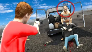 Stalker TOOK my Little Brother in GTA 5 RP!