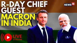 LIVE: France's President Emmanuel Macron Lands In Rajasthan's Jaipur | Emmanuel Macron In India