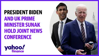 President Biden and UK Prime Minister Sunak hold joint news conference