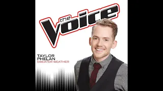 Taylor Phelan | Sweater Weather | Studio Version | The Voice 7