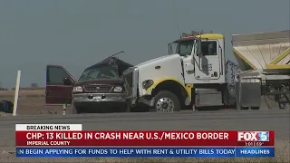 13 Killed In Crash Near U.S.-Mexico Border
