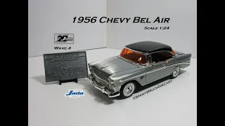 1956 Chevy Bel Air By Jada 20th Anniversary Showroom Floor Wave 4 Scale 1/24