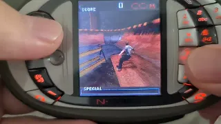 Tony Hawk's Pro Skater running on Nokia N-Gage QD! #nokia #nokiangage #tonyhawk #tonyhawksproskater