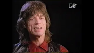 Mick Jagger: interviews & Webster Hall, New York performance promoting "Wandering Spirit", MTV, 1993