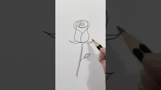 Vẽ Hoa hồng tặng cô giáo 20-11 vô cùng đơn giản- Lê Công Duy Tính